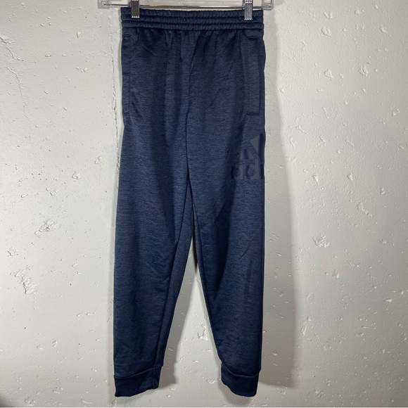 Adidas Dark Blue Athletic Pants - Picture 1 of 5